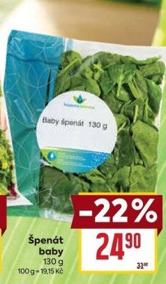 Baby špenát Polabská zelenina