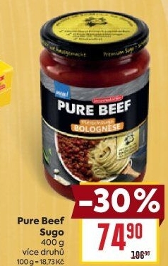Omáčky Pure Beef Sugo Inzersdorfer
