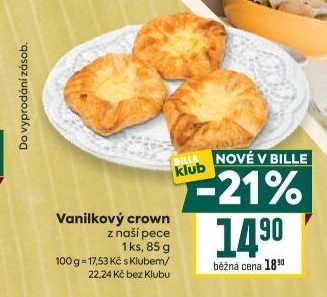 Pečivo Crown