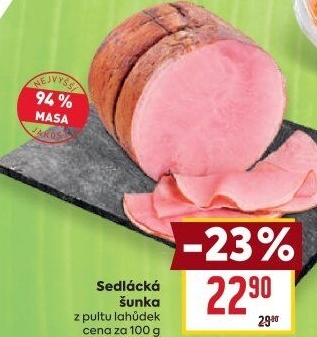 Šunka sedlácká nejvyšší jakosti