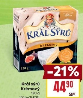Sýr krémový Král Sýrů