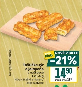 Taštička se slanou náplní