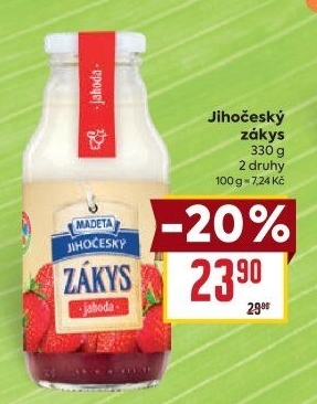 Zákys Jihočeský ochucený Madeta