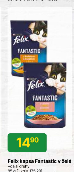 Kapsičky pro kočky Fantastic Felix Purina