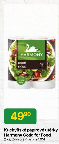 Kuchyňské utěrky 2vrstvé Good for Food Harmony