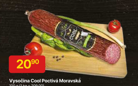 Salám Vysočina Cool Poctivá Moravská