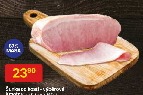Šunka od kosti výběrová Kmotr