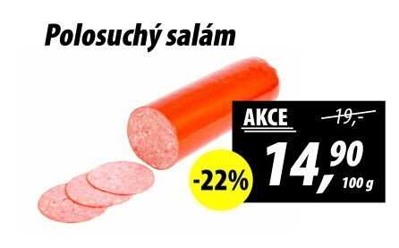 Polosuchý salám