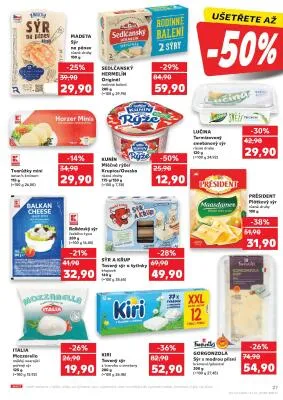 akční leták Kaufland 26.2.2025-4.3.2025