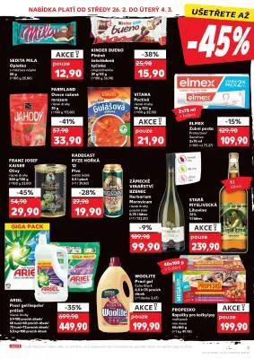 akční leták Kaufland 26.2.2025-4.3.2025