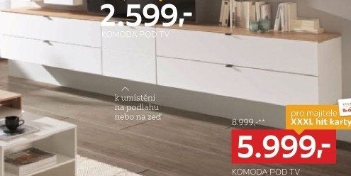 KOMODA POD TELEVIZI