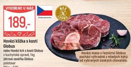 Hovězí kližka s kostí Globus