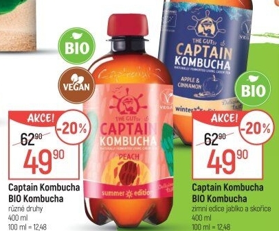 Kombucha Bio Captain Kombucha