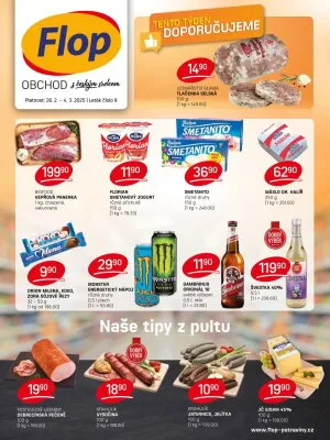 akční leták FLOP 26.2.2025-4.3.2025
