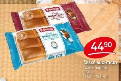 České buchtičky Penam