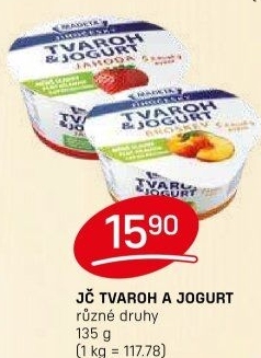 Dezert tvaroh s jogurtem jihočeský Madeta