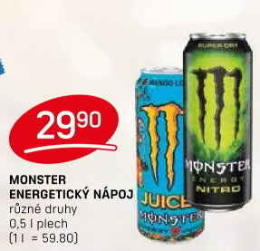 Energetický nápoj Monster Energy