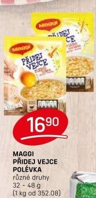 Instantní polévka Přidej vejce Maggi