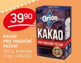 Kakao na pečení Orion