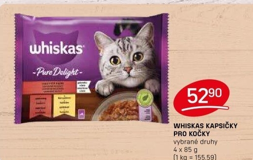 Kapsičky pro kočky Whiskas