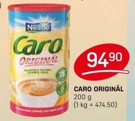 Nápoj instantní obilninový Caro Nestlé