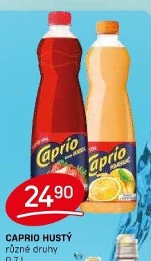 Nápojový koncentrát Caprio hustý