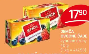 Ovocný čaj Jemča