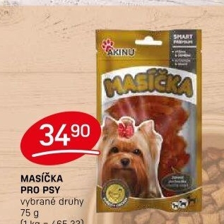 Pamlsky pro psy Masíčka Akinu