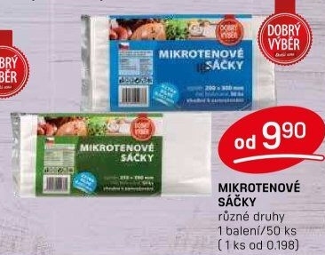 Sáčky mikrotenové Dobrý Výběr