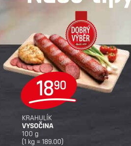 Salám vysočina Dobrý Výběr