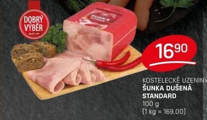 Šunka dušená standard Dobrý Výběr