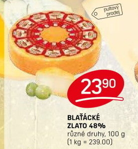 Sýr Blaťácké zlato Madeta