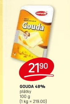 Sýr Gouda 48% Kapucín
