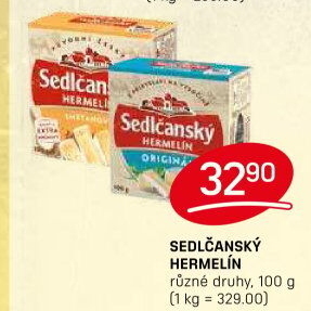Sýr Hermelín Sedlčanský