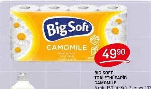 Toaletní papír 3vrstvý Big Soft