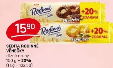 Věnečky Rodinné Sedita