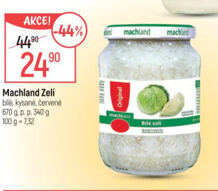 Zelí bílé kysané Machland