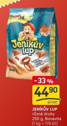 Cereálie Jeníkův lup Bonavita