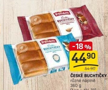 České buchtičky Penam