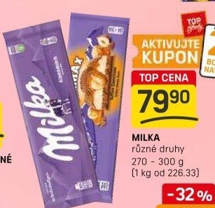 Čokoláda Milka