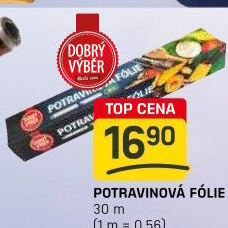 Fólie potravinová Dobrý výběr