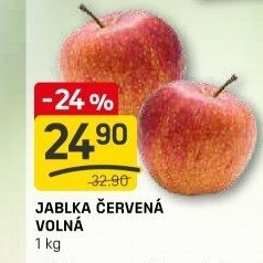 Jablka červená