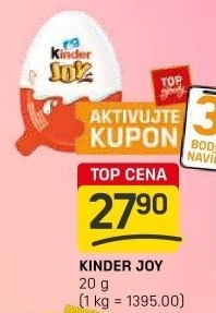 Kinder Joy s překvapením