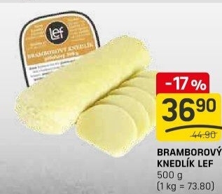 Knedlík bramborový Lef