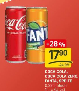 Limonáda Coca Cola Zero