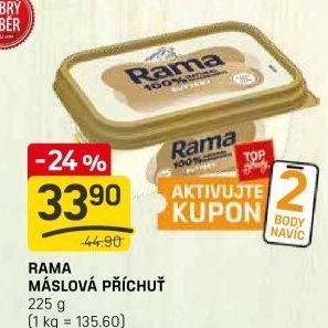 Margarín máslová příchuť Rama