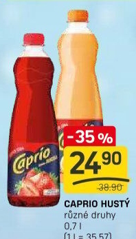 Nápojový koncentrát Caprio hustý