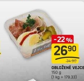 Obložené vejce Vavřík