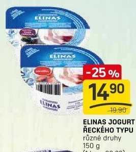 Ochucený jogurt řecký Elinas