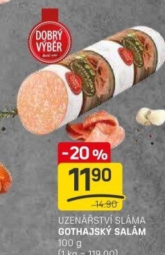Salám Gothaj Dobrý Výběr